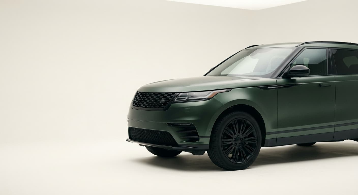 SUV verde floresta coberto pelo seguro auto Ciclus